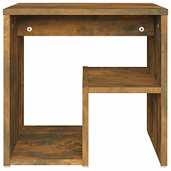 Acheter Maison Chic Lot de 2 Tables de chevet - Tables de Nuit Chêne fumé 40x30x40 cm Bois d'ingénierie