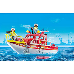 Acheter Playmobil® 71598 Bateau de sauvetage et pompiers