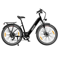 Vélo électrique ESKUTE ES-26-LJ, moteur Bafang 250 W, batterie 36 V 20 Ah, 26 x 1,75 pouces, 25 km/h,120 km- Noir