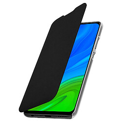 Avizar Étui Huawei P smart 2020 Portefeuille Clapet Porte-carte Noir