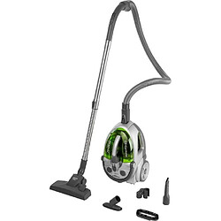 No Name Aspirateur sans sac - SENCOR - SVC 730GR-EUE2 - Moteur ECO 800 W - 76 dBA - 1,5 L - Systeme Cyclone - Argent / Vert