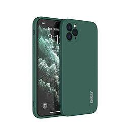 Coque en silicone trou précis anti-goutte vert pour votre Apple iPhone 11 Pro Max 6.5 pouces