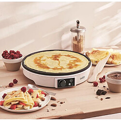 Acheter Crêpière 30cm 1000w blanc - cre245 - SIMEO