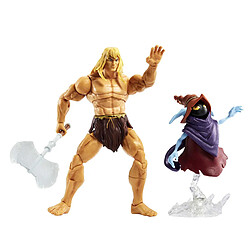 Acheter Mattel Savage He-Man et Orko Articulés Masterverse Révélation avec Accessoires Multicolore