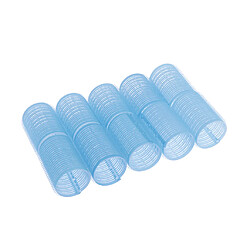 Avis 20x Plastique 28 Mm Rose + 40 Mm Bleu Self Grip Hair Rollers Salon Set Pour