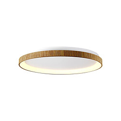 Inspired Ring Ceiling 78cm 58W LED, 3000K, 4700lm, Bois, 3 ans de garantie