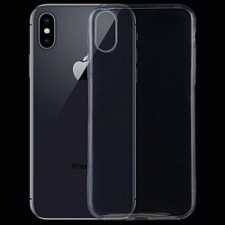 Wewoo Coque TPU ultra-fine transparente pour iPhone X / XS (transparente)