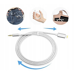 GUPBOO Câble adaptateur Lightning 8PIN AUX AUDIO jack 3.5mm,JL1620