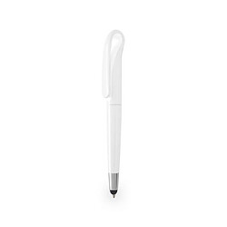 Totalcadeau Stylo bleu avec pointe en caoutchouc avec stylet tactile - Stylo a encre bleu design Couleur - / pas cher