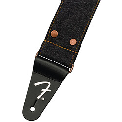 Wrangler Riveted Denim Strap Black Fender