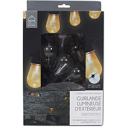 Acheter The Home Deco Factory Guirlande extérieure 10 ampoules LED 4,50 m blanc chaud.