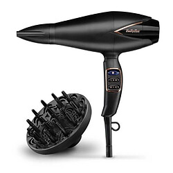 Sèche-cheveux 2200w pro salon air brilliance noir/rose - D665E - BABYLISS PARIS