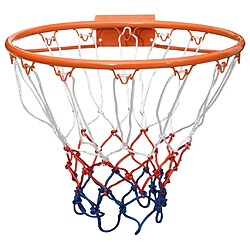 vidaXL Cerceau de basket Orange 39 cm Acier