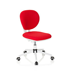 Chaise pour enfant / Chaise de bureau pour enfant KID VIVO Tissu Rouge hjh OFFICE pas cher