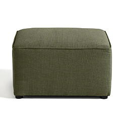 Acheter Bestmobilier Canopy - pouf - en tissu texturé