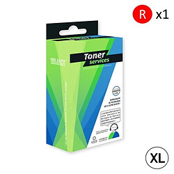 TONER SERVICES Compatible Canon PFI701 Cartouche Rouge 0906B001 (PFI701R)