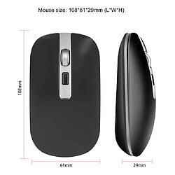 Acheter Yonis Souris Sans Fil Rechargeable Silencieuse Haute Résolution