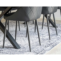 Lisa Design Galdar - tapis - noir et blanc - 160x230 cm