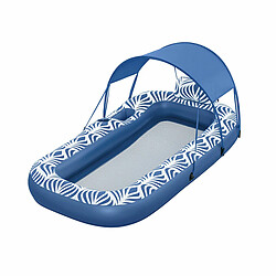 Bestway Matelas Gonflable avec Parasol Comfort Plush 198x112 cm Plage et Piscine 43732 - Reconditionné