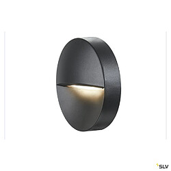 Acheter Applique extérieure SLV DOWNUNDER OUT, rond, anthracite, LED, 4,5W, 3000K/4000K, IP65