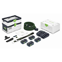 Aspirateur sans fil CTMC SYS HPC 4.0 I-Plus CLEANTEC FESTOOL - 576942