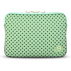 be.ez Housse de Protection pour MacBook Pro 15" La Robe Dots E Vert