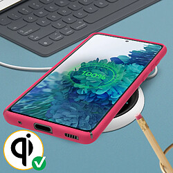 Acheter Avizar Coque Galaxy S20 FE Semi-rigide Soft Touch Compatible QI fuschia