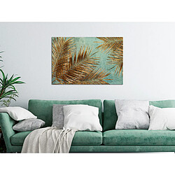 Artgeist Tableau - Sunny Palm Trees (1 Part) Wide [60x40]