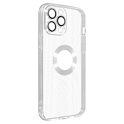 Avizar Coque iPhone 13 Pro Max Silicone Gel Souple Bloc Caméra Couvert Transparent