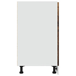 Acheter vidaXL Armoire de plancher à tiroir vieux bois 40x46x81,5 cm