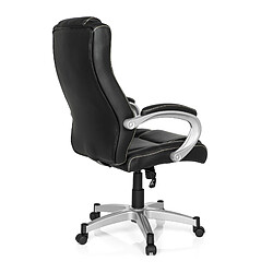 Hjh Office Fauteuil de direction RELAX CL180 simili cuir noir pas cher