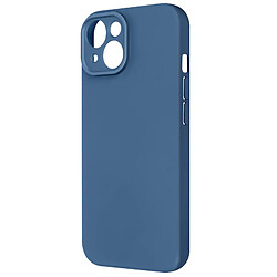 Avizar Coque Silicone pour iPhone 15 Caméra Protégée Soft Touch Série Sweet Bleu