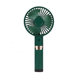 Mini Ventilateur de Trépied de Table de Chargement USB Portable pour Voyage en Plein Air vert