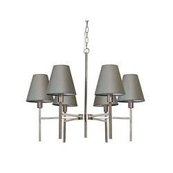 Elstead Lighting Chandelier Lucerne Nickel 6x25W E14