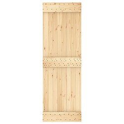 Acheter vidaXL Porte NARVIK 70x210 cm bois massif de pin