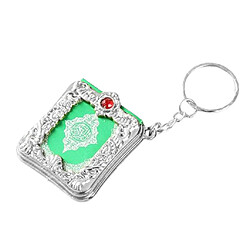 Acheter Petite Arche Coran Livre Porte-clés Arabe Religieux Musulman Sac Voiture Décor Argent