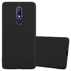 Cadorabo Coque Nokia 5,1 Etui en Noir