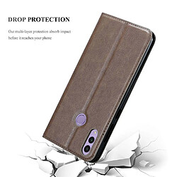 Cadorabo Coque Honor 8C Etui en Brun pas cher