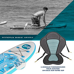 Stand Up Paddle Gonflable FLOWER ROHE - 10'6'' (320cm) 30'' (76cm) 6'' (15cm) avec Pompe, Pagaie, Leash et Sac de transport pas cher