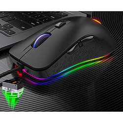 P10 Gaming Mécanique Audio Mouse câblée Gaming souris Accessoires d'ordinateur Conception portable pour Windows iOS et Android Tablet