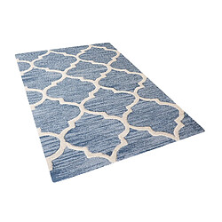 Beliani Tapis - Tapis en laine - Tapis fait à la main - Tapis bleu clair - 80x150 cm - YALOVA