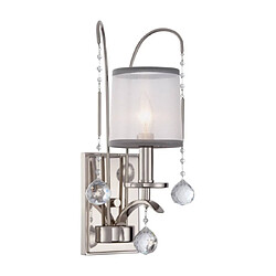 Elstead Lighting Applique murale Whitney Acier Argent