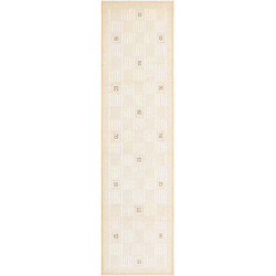 Vidal Tapis de couloir en laine 295x79 beige Darya