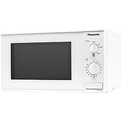 panasonic - micro-ondes 20l 800w blanc - nn-e201wmepg