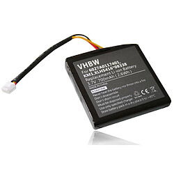 vhbw batterie remplace TomTom 6027A0117401, KM1, XLHS416*08338 pour système de navigation GPS (700mAh, 3,7V, Li-Ion)