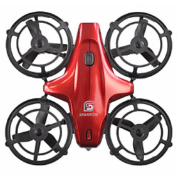 Amewi Drone Télécommandé Sparrow Rouge RTF