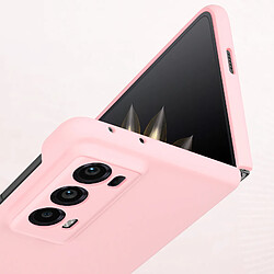 Acheter Avizar Coque pour Honor Magic V2 Rigide Fin Soft Touch Caméra Protégée Rose Poudré