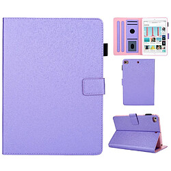 Etui en PU avec stockage de cartes violet pour votre Apple iPad Mini 9.7 (2019)/4/3/2/1