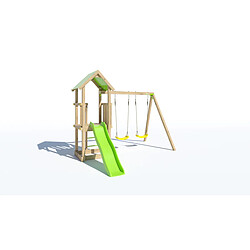 Aire de jeux en bois easy xplorer - j-23503p1 - TRIGANO JARDIN