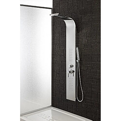 Webmarketpoint Colonne de douche murale en acier MIAMI Line 150x22x45 cm